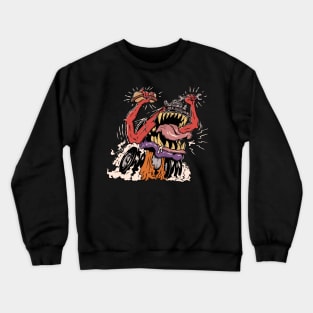 Rampage of Car Beast Crewneck Sweatshirt